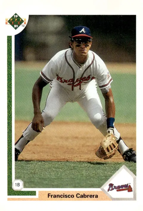 1991 Upper Deck #439 Francisco Cabrera