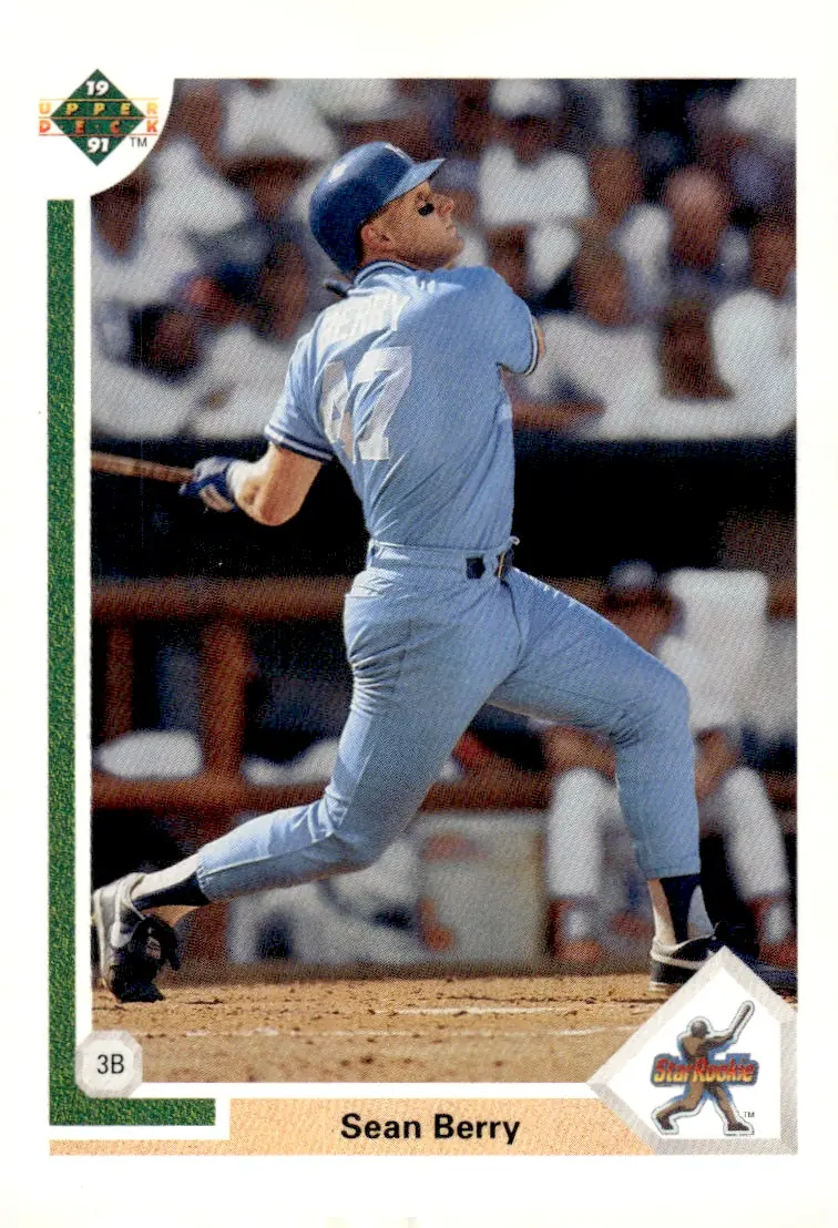 1991 Upper Deck #10 Sean Berry (front)