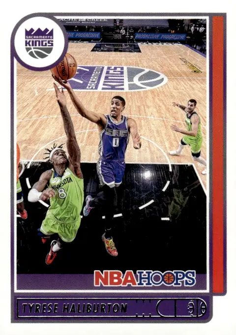 2021-22 NBA Hoops #108 Tyrese Haliburton