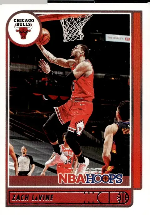 2021-22 NBA Hoops #15 Zach LaVine