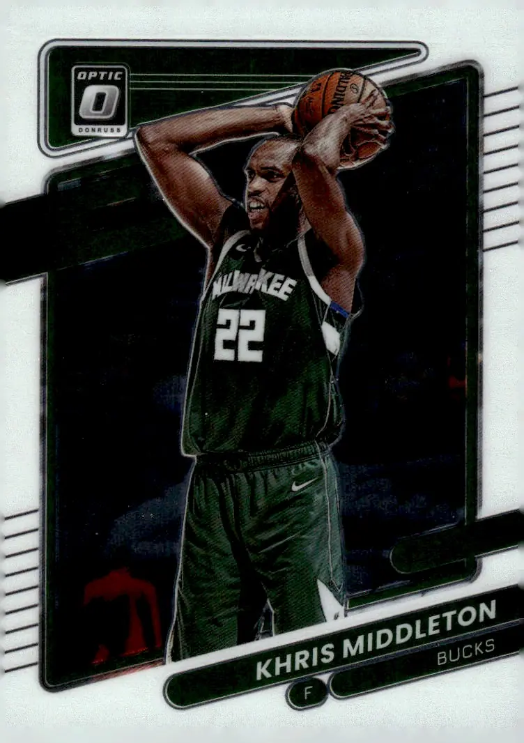 2021-22 Donruss Optic #143 Khris Middleton (front)
