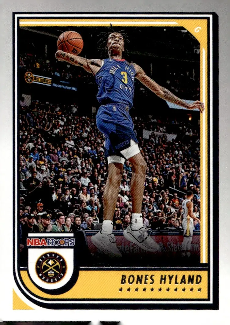 2022-23 NBA Hoops #192 Bones Hyland (front)