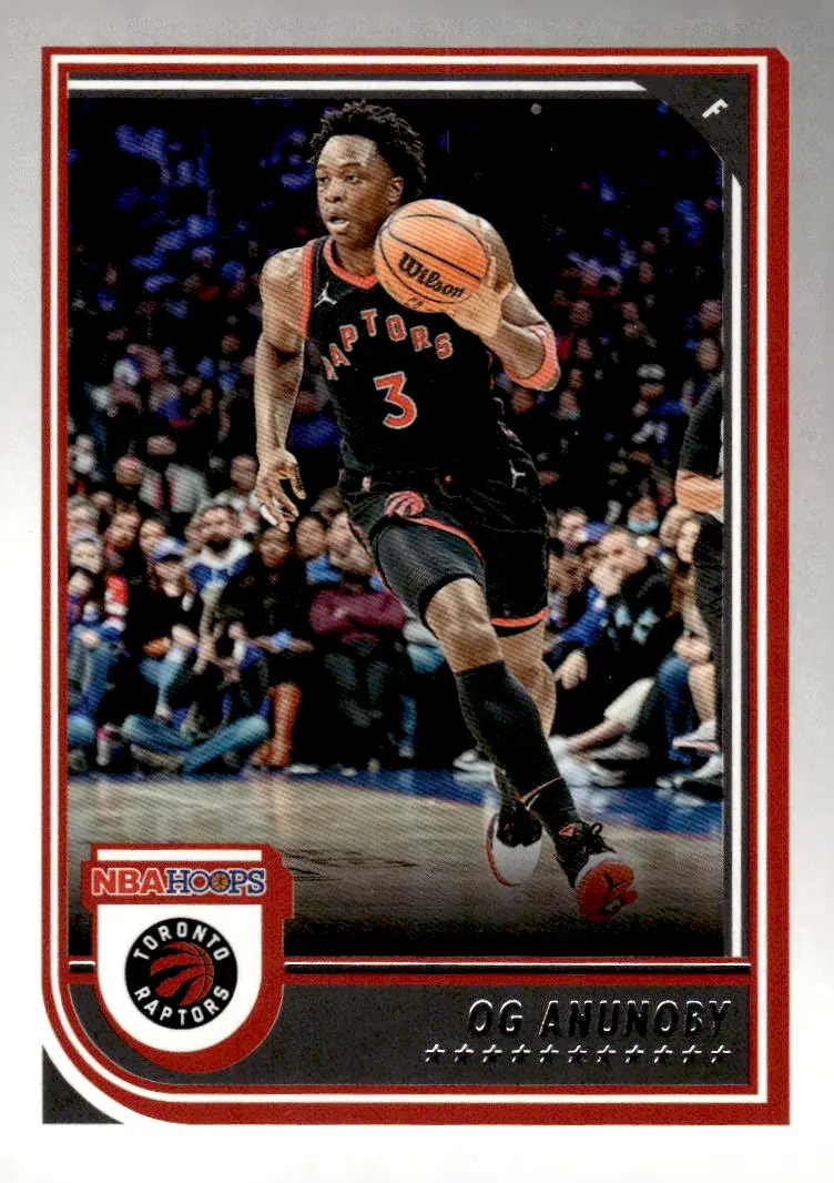 2022-23 NBA Hoops #36 OG Anunoby (front)