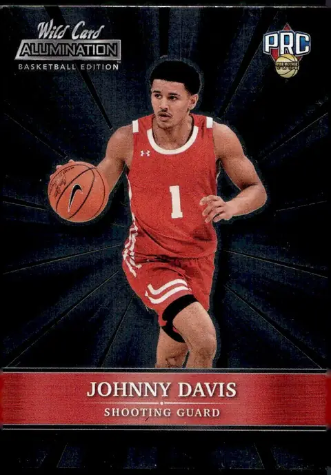2021-22 Wild Card Alumination Basketball Edition #ABC-40 Johnny Davis