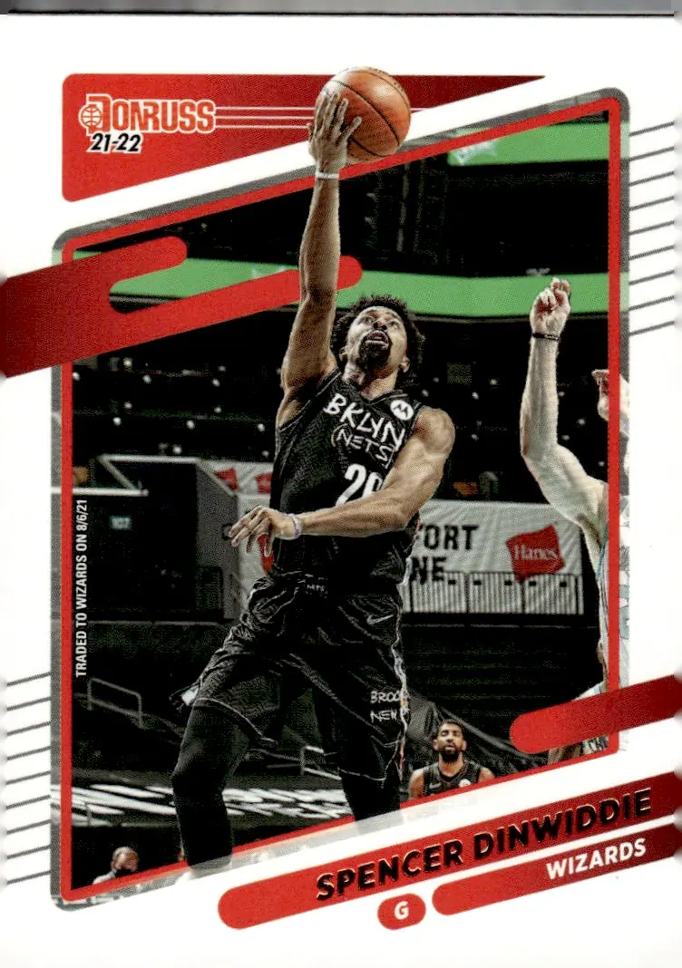 2021-22 Donruss #89 Spencer Dinwiddie (front)