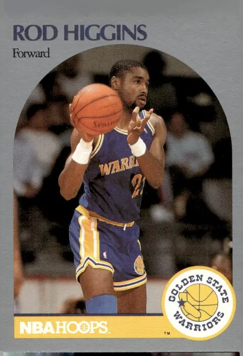 1990-91 NBA Hoops #114 Rod Higgins
