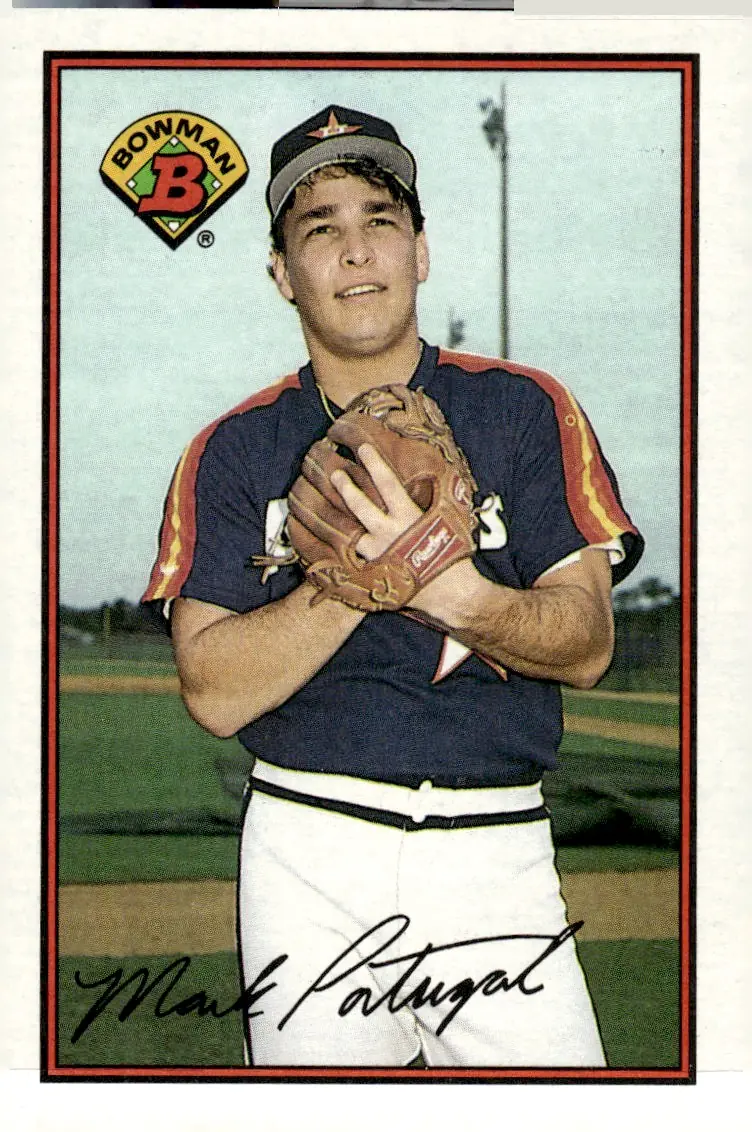 1989 Bowman #318 Mark Portugal (front)