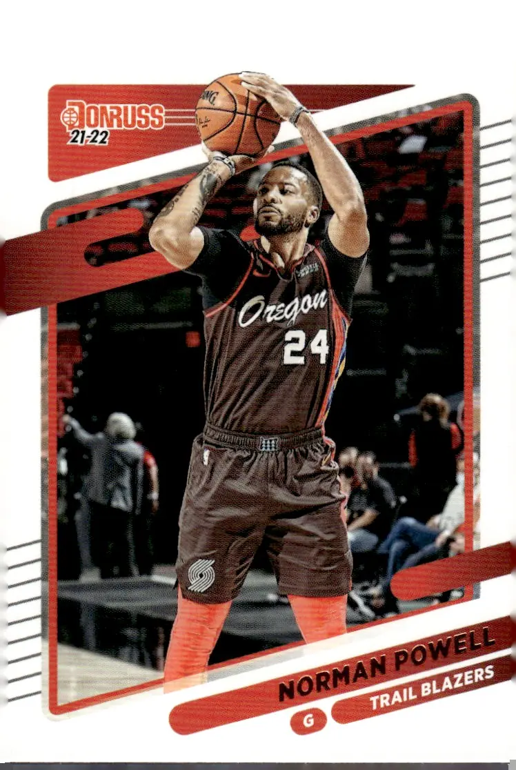 2021-22 Donruss #102 Norman Powell (front)