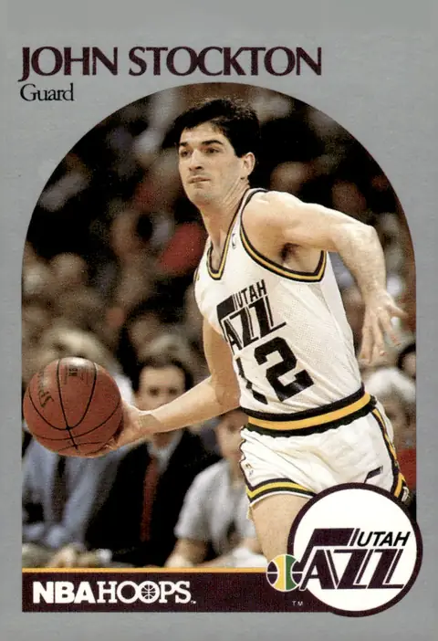 1990-91 NBA Hoops #294 John Stockton