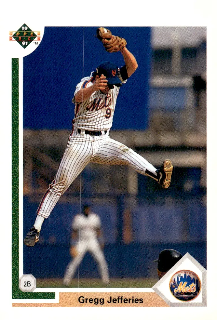 1991 Upper Deck #156 Gregg Jefferies (front)