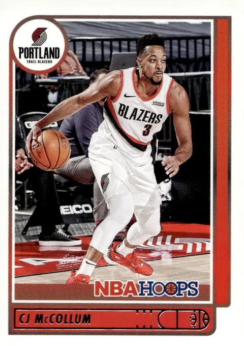 2021-22 NBA Hoops #81 CJ McCollum