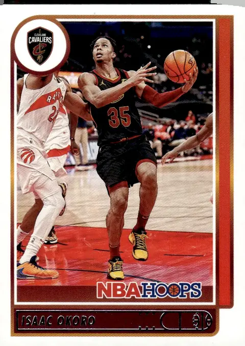 2021-22 NBA Hoops #105 Isaac Okoro