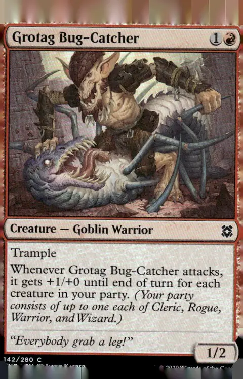 2020 Zendikar Rising (ZNR) #142/280 Grotag Bug-Catcher