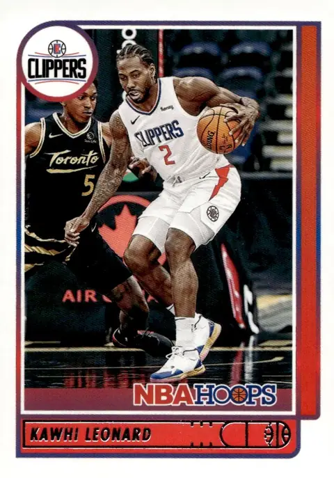 2021-22 NBA Hoops #76 Kawhi Leonard