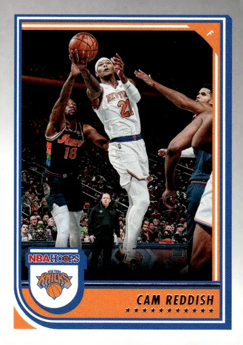 2022-23 NBA Hoops #25 Cam Reddish