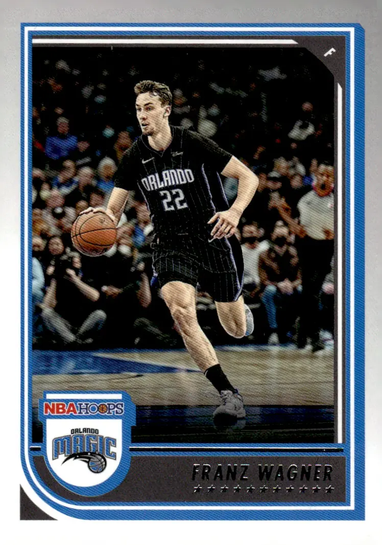 2022-23 NBA Hoops #106 Franz Wagner (front)