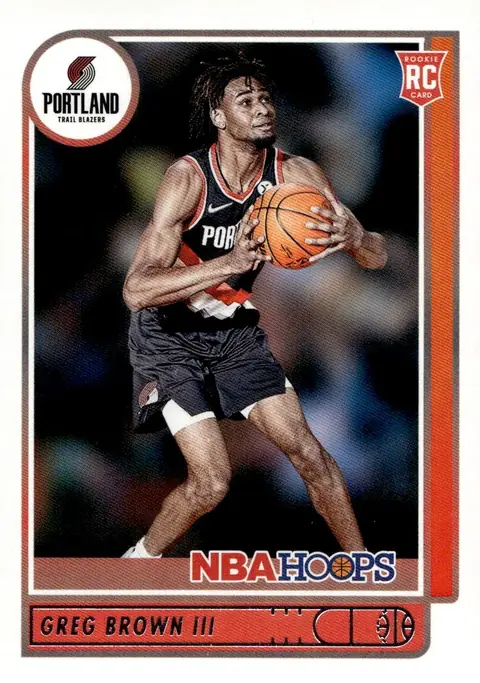 2021-22 NBA Hoops #226 Greg Brown III