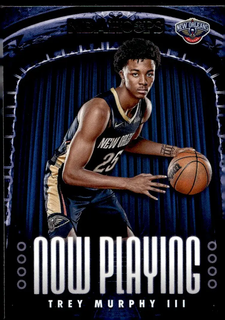 2021-22 NBA Hoops #17 Trey Murphy III (front)