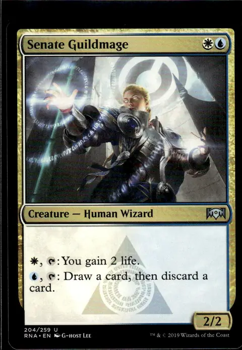 2019 Ravnica Allegiance (RNA) #204/259 Senate Guildmage