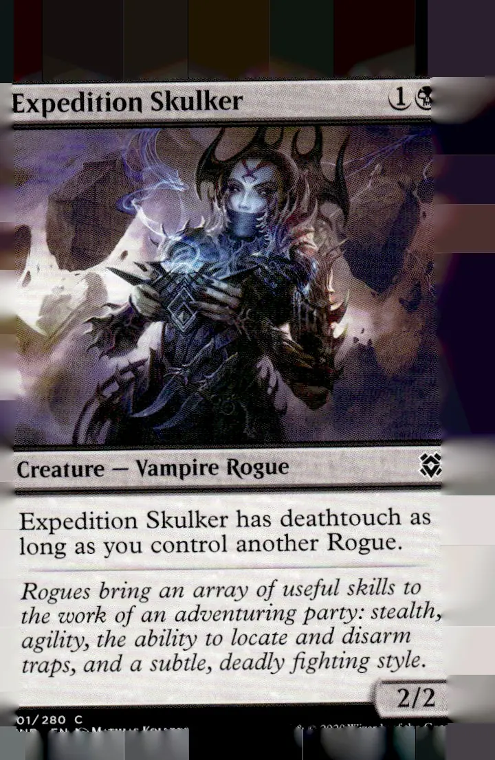 2020 Zendikar Rising #101 Expedition Skulker (front)