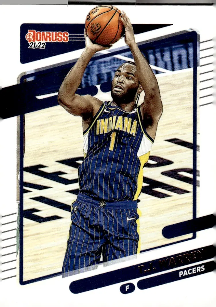 2021-22 Donruss #116 T.J. Warren (front)