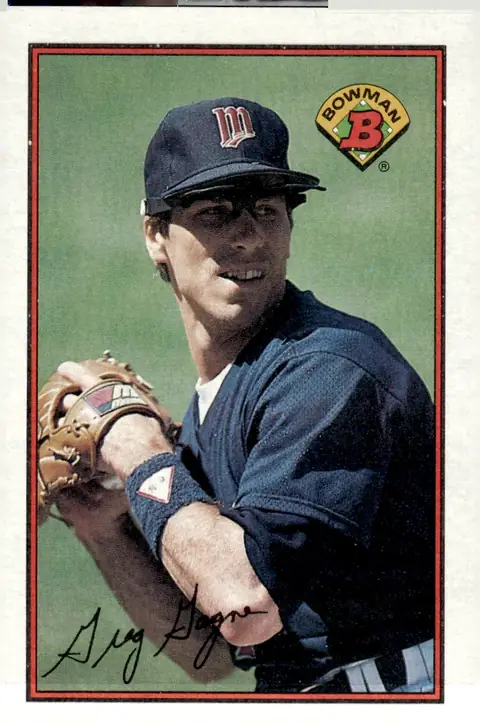 1989 Bowman #161 Greg Gagne