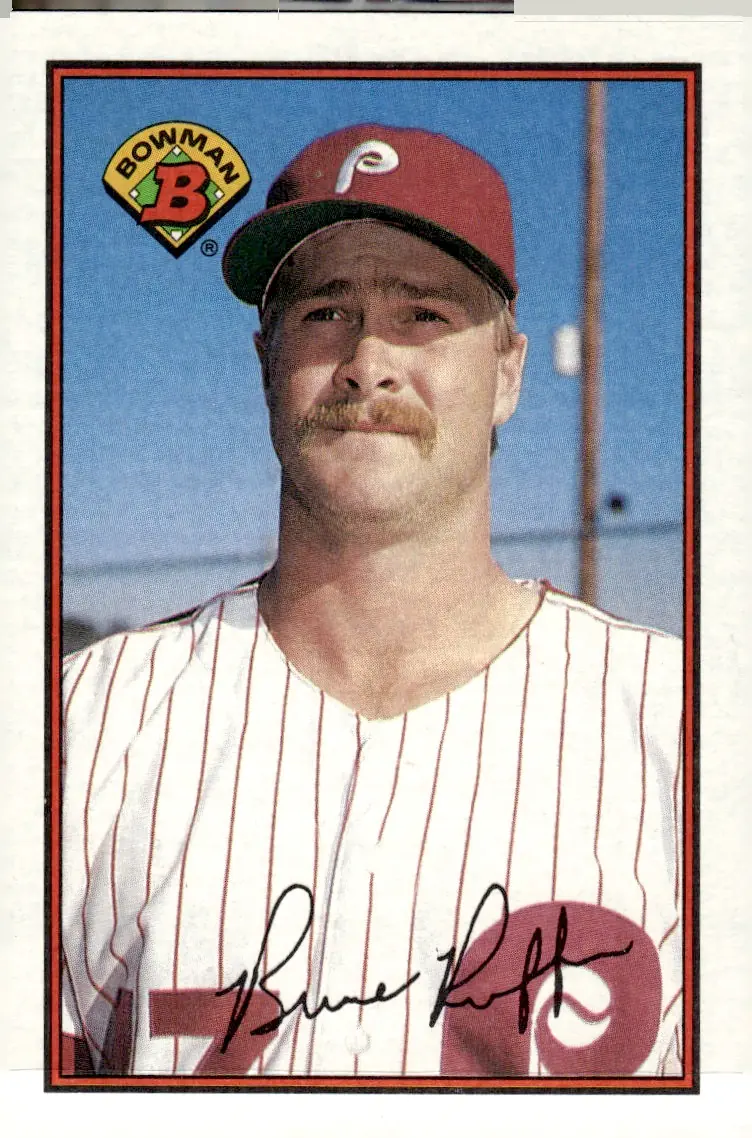 1989 Bowman #393 Bruce Ruffin (front)