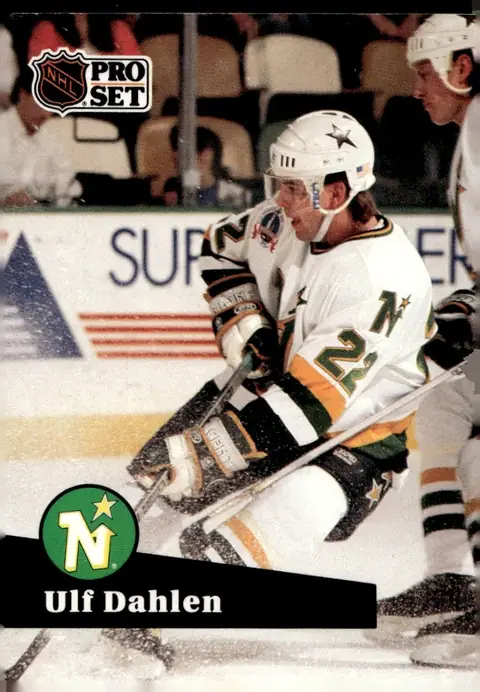 1991-92 Pro Set #106 Ulf Dahlen