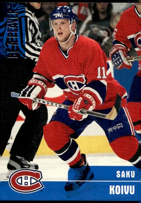 1999-00 Be A Player Memorabilia #185 Saku Koivu