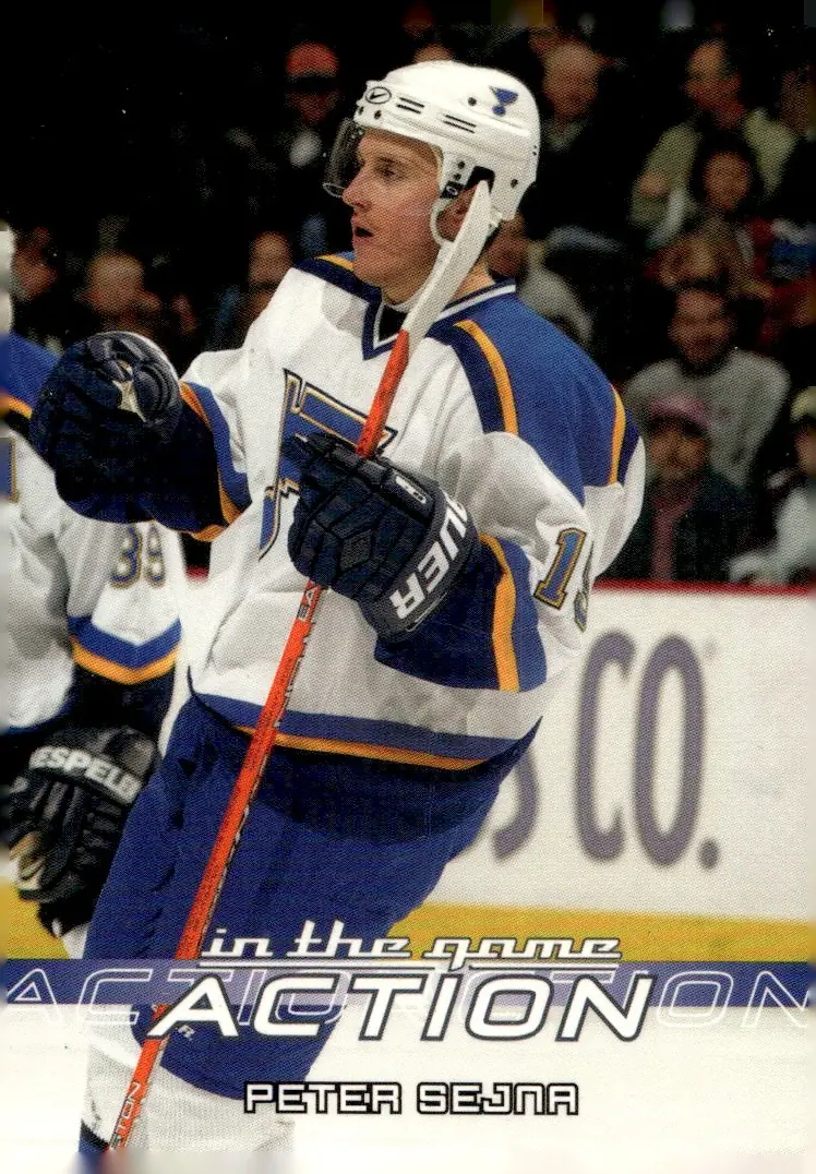 2003-04 In The Game Action #548 Peter Sejna (front)
