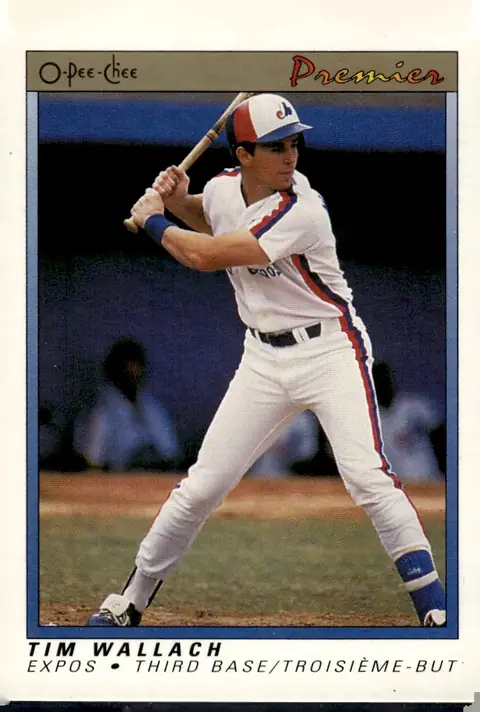 1991 O-Pee-Chee Premier #125 Tim Wallach