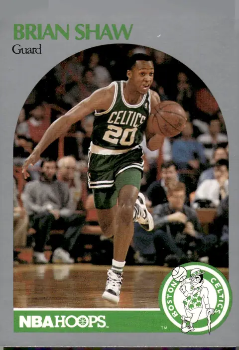 1990-91 NBA Hoops #48 Brian Shaw