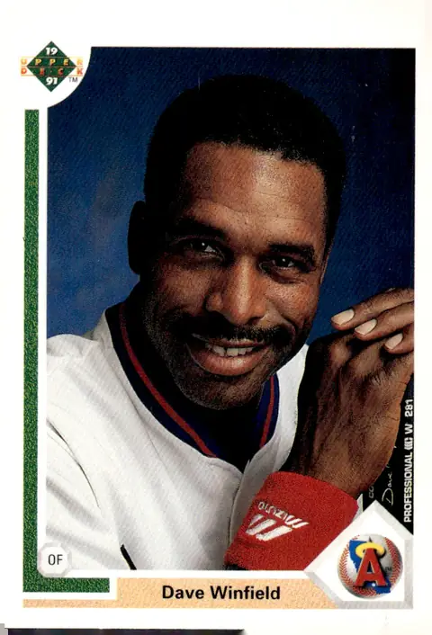 1991 Upper Deck #337 Dave Winfield