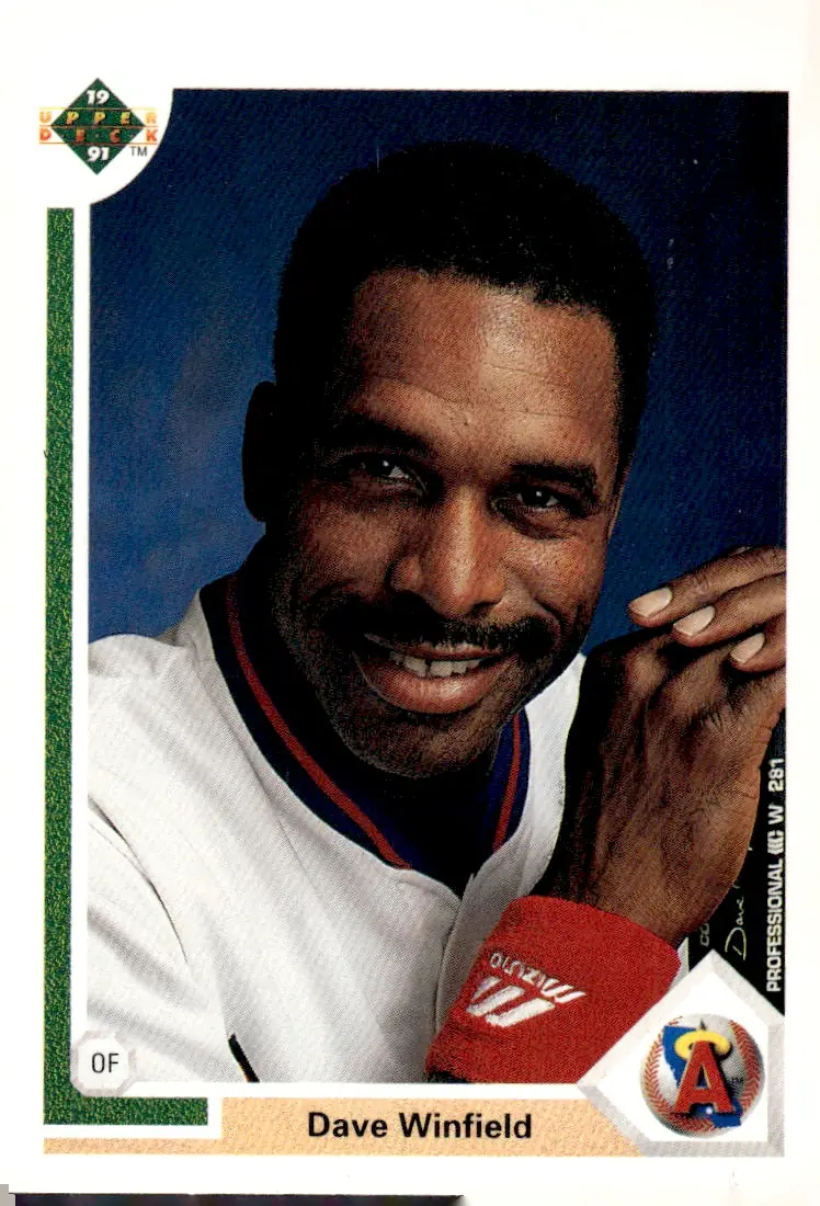1991 Upper Deck #337 Dave Winfield (front)