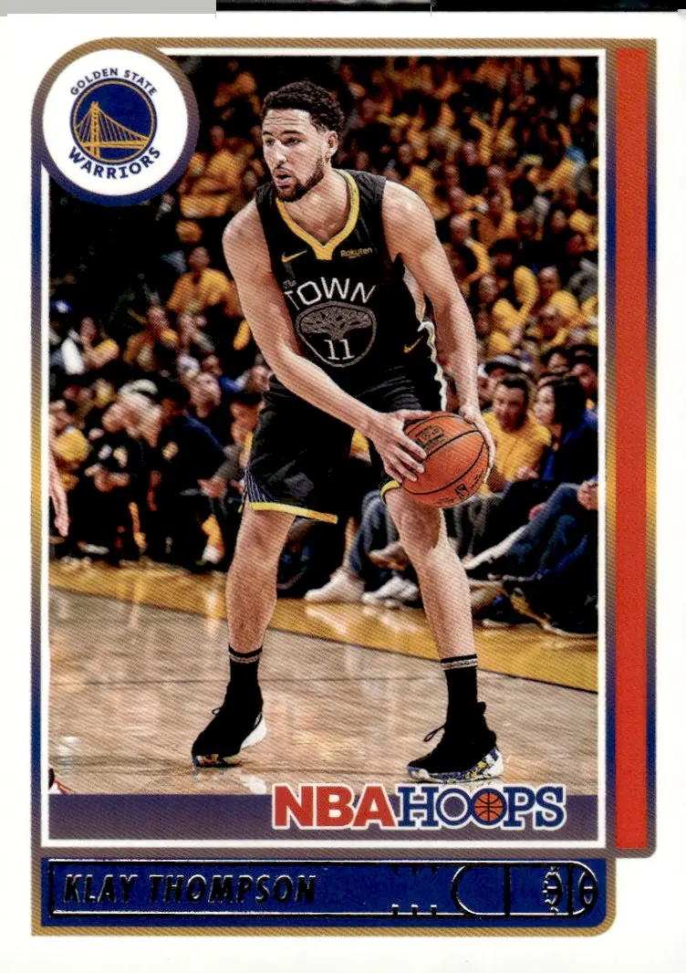 2021-22 NBA Hoops #8 Klay Thompson (front)