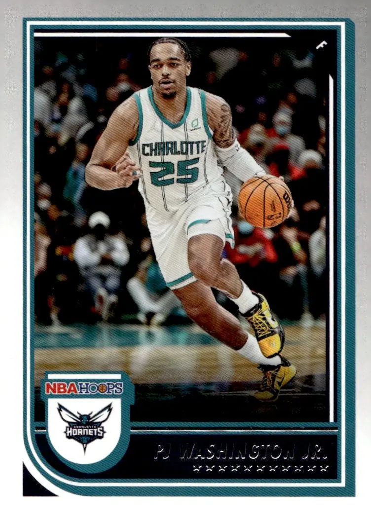 2022-23 NBA Hoops #92 PJ Washington Jr. (front)