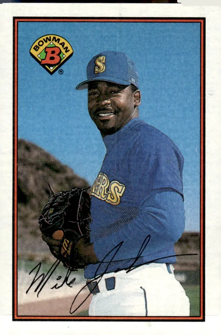 1989 Bowman #207 Mike Jackson (front)