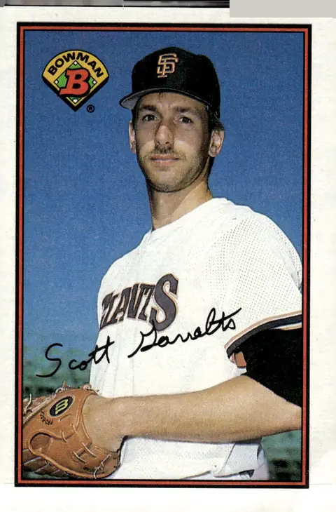 1989 Bowman #467 Scott Garrelts
