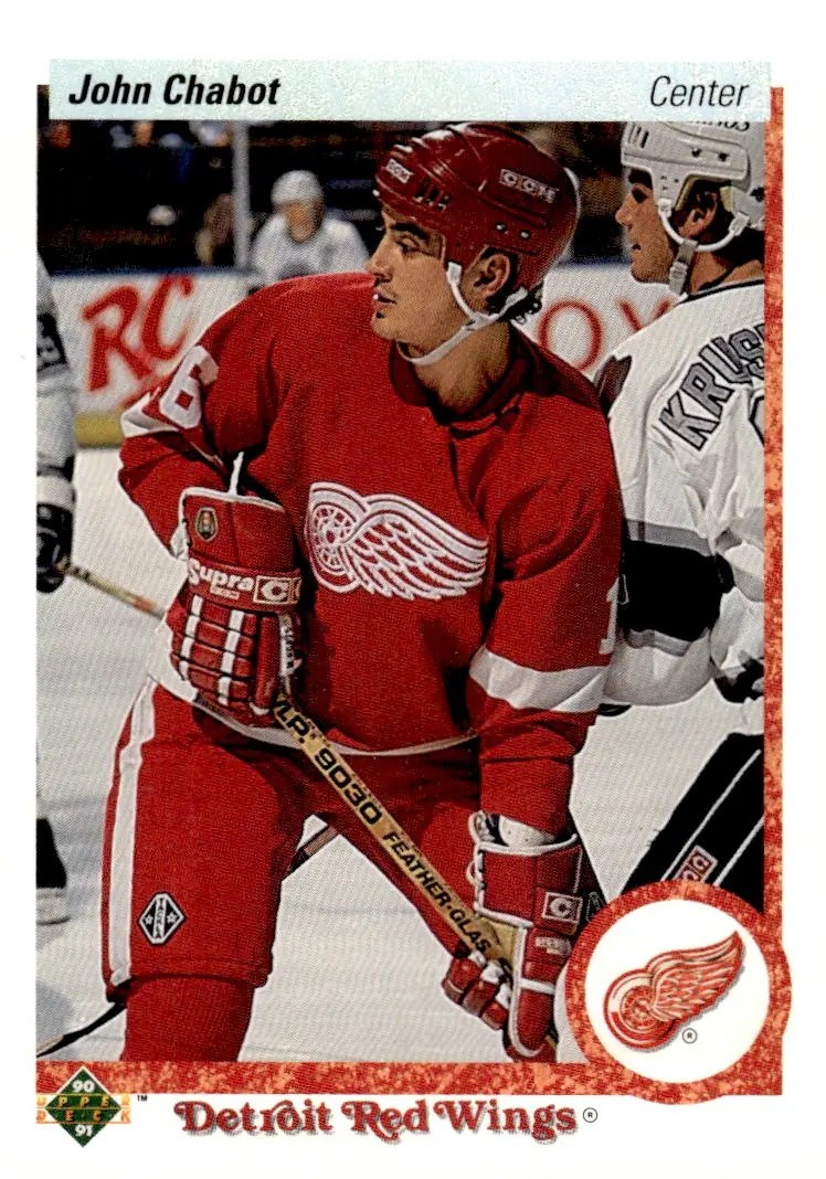 1990-91 Upper Deck #113 John Chabot (front)
