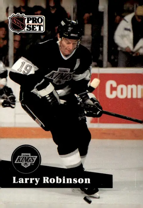 1991-92 Pro Set (French Edition) #104 Larry Robinson – French Edition