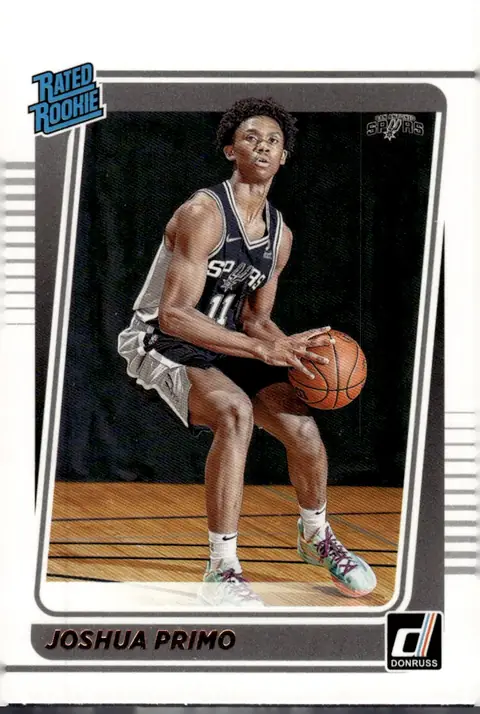 2021-22 Donruss #212 Joshua Primo