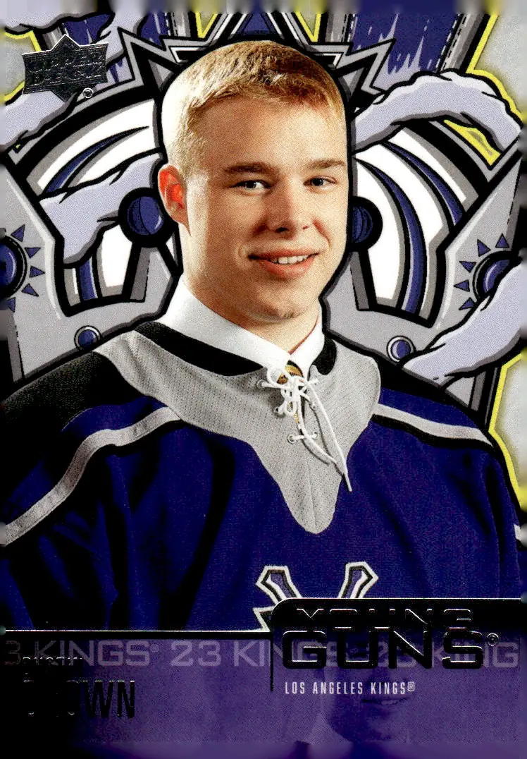 2024-25 Upper Deck Series 1 #YGR-6 Dustin Brown (front)