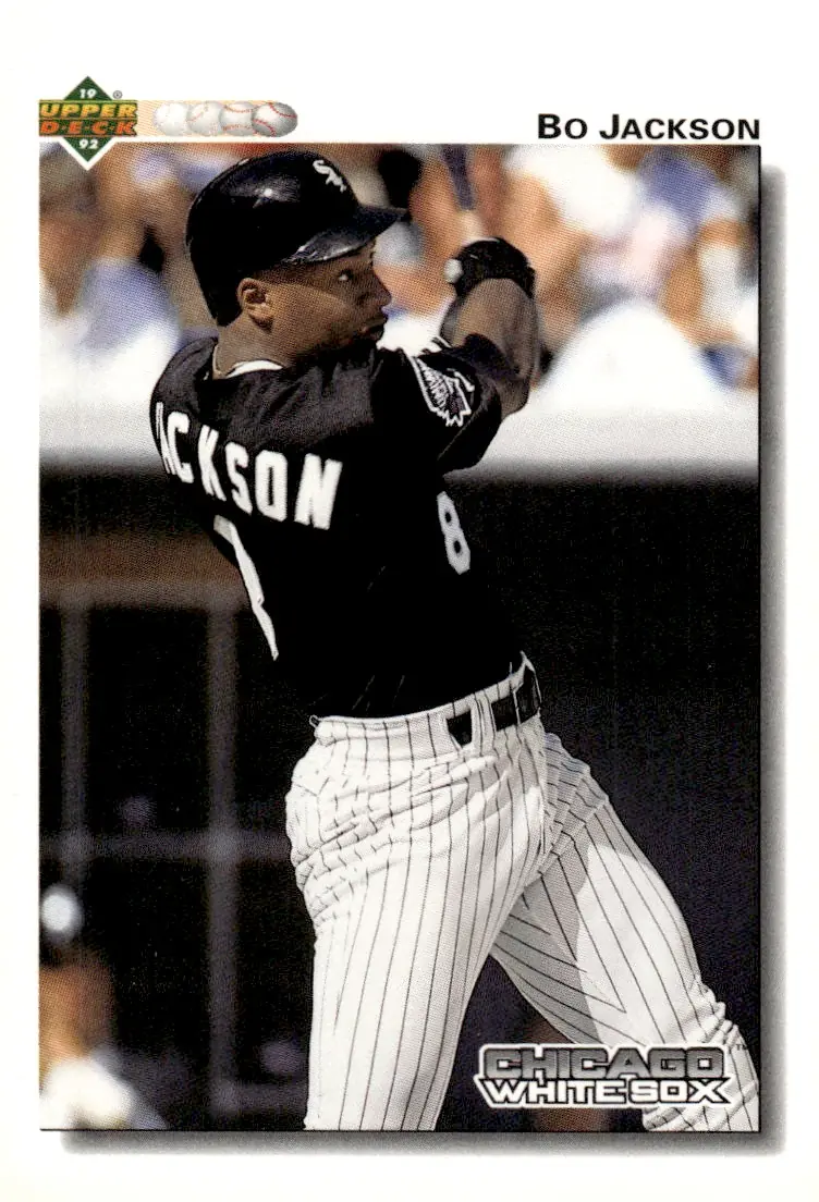 1992 Upper Deck #555 Bo Jackson (front)