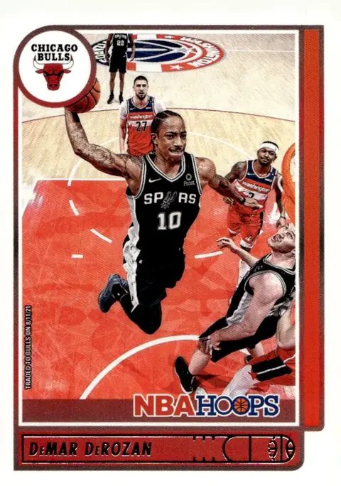 2021-22 NBA Hoops #4 DeMar DeRozan