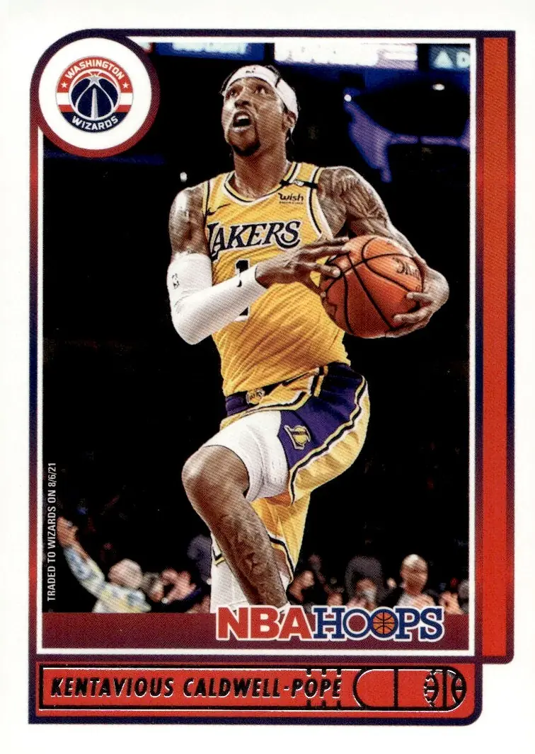 2021-22 NBA Hoops #176 Kentavious Caldwell-Pope (front)