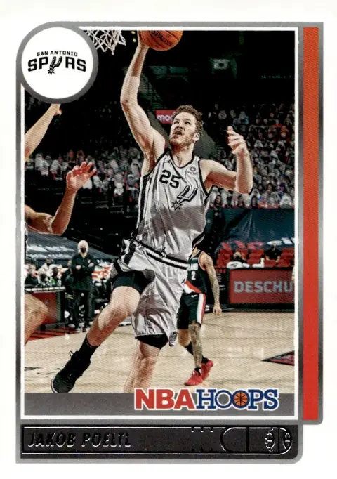 2021-22 NBA Hoops #44 Jakob Poeltl