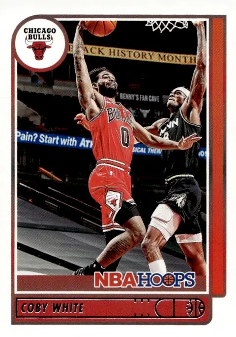 2021-22 NBA Hoops #35 Coby White