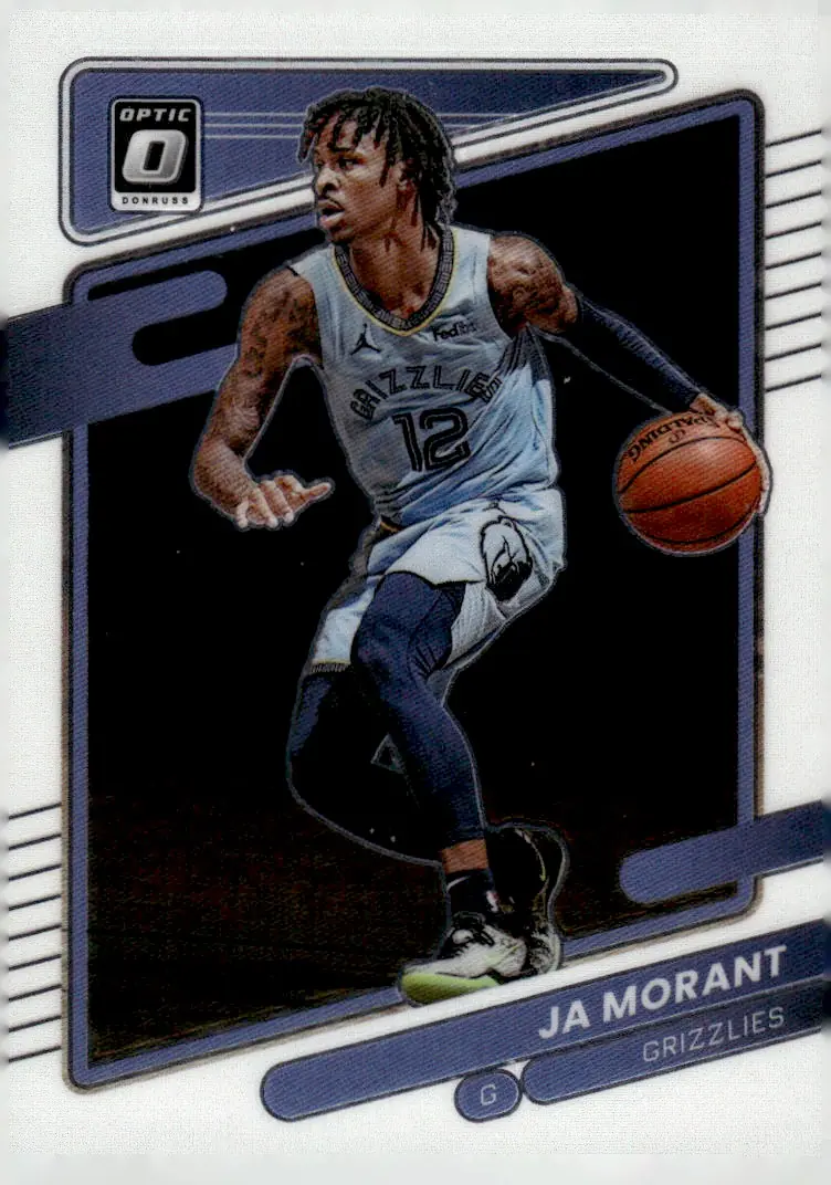 2021-22 Donruss Optic #144 Ja Morant (front)