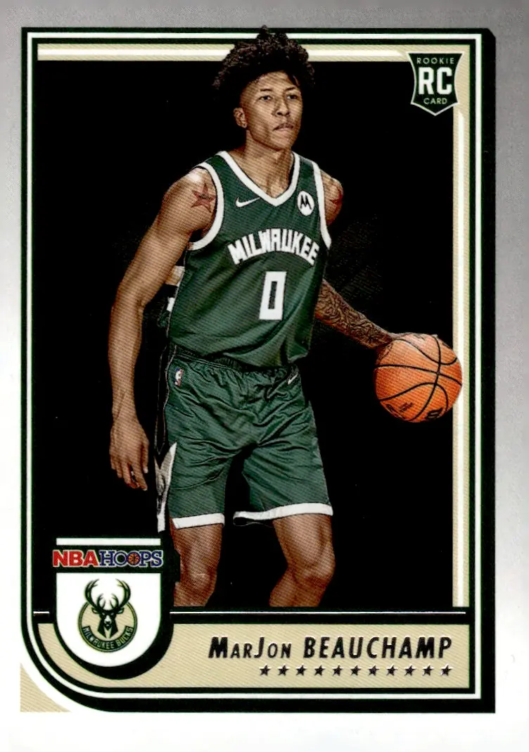 2022-23 NBA Hoops #254 MarJon Beauchamp (front)