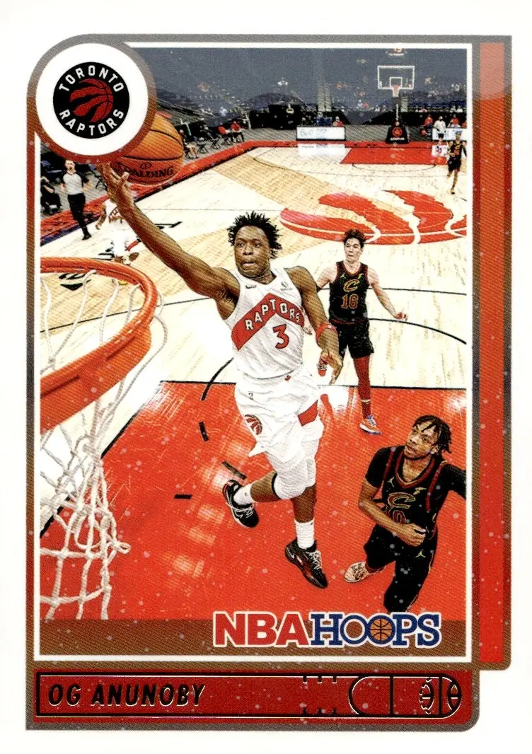 2021-22 NBA Hoops #99 OG Anunoby (front)